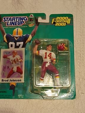 2000 Football 2001 Action Figure - Red & White